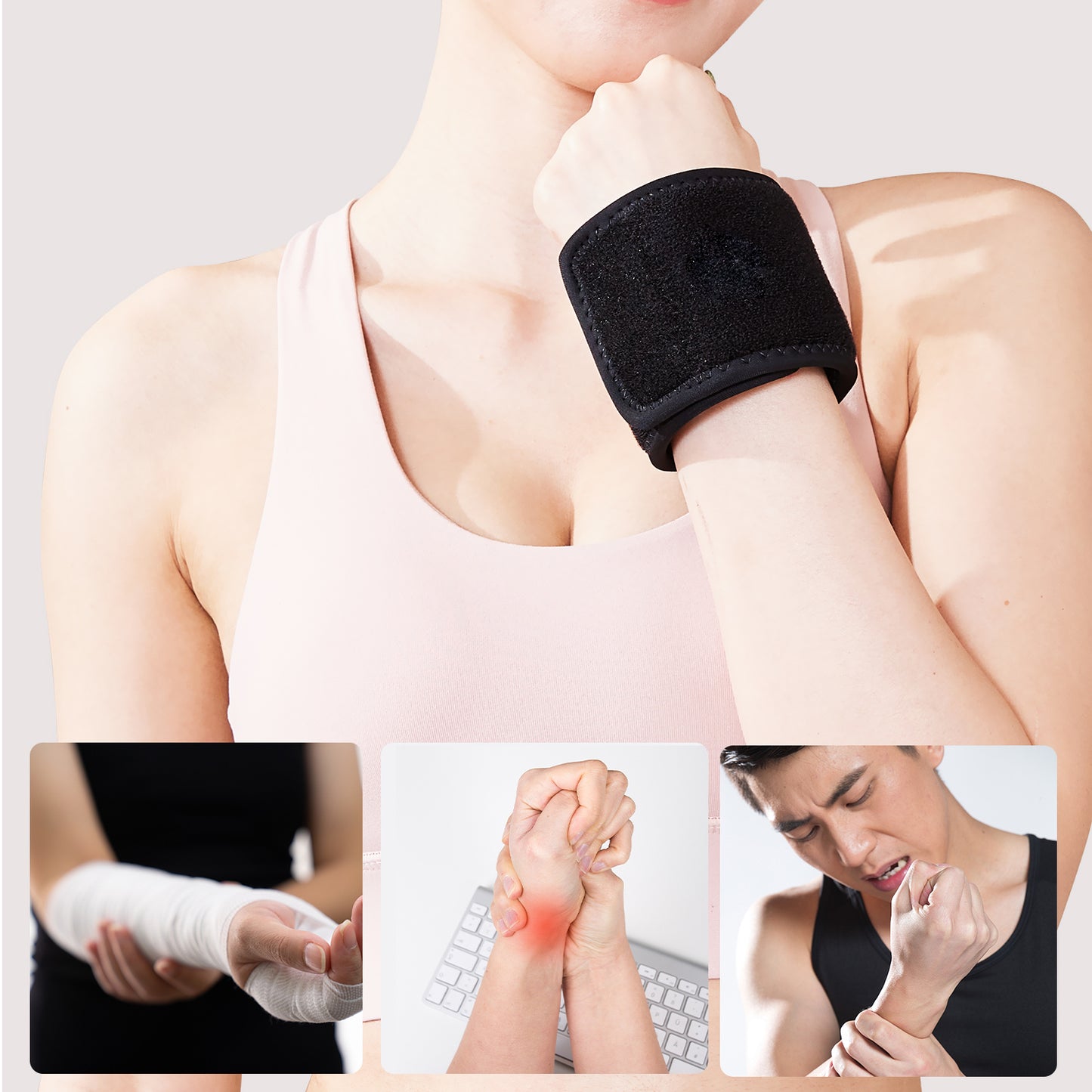 Magnetic Field Therapy Magnetic Wrist Protector Go7am