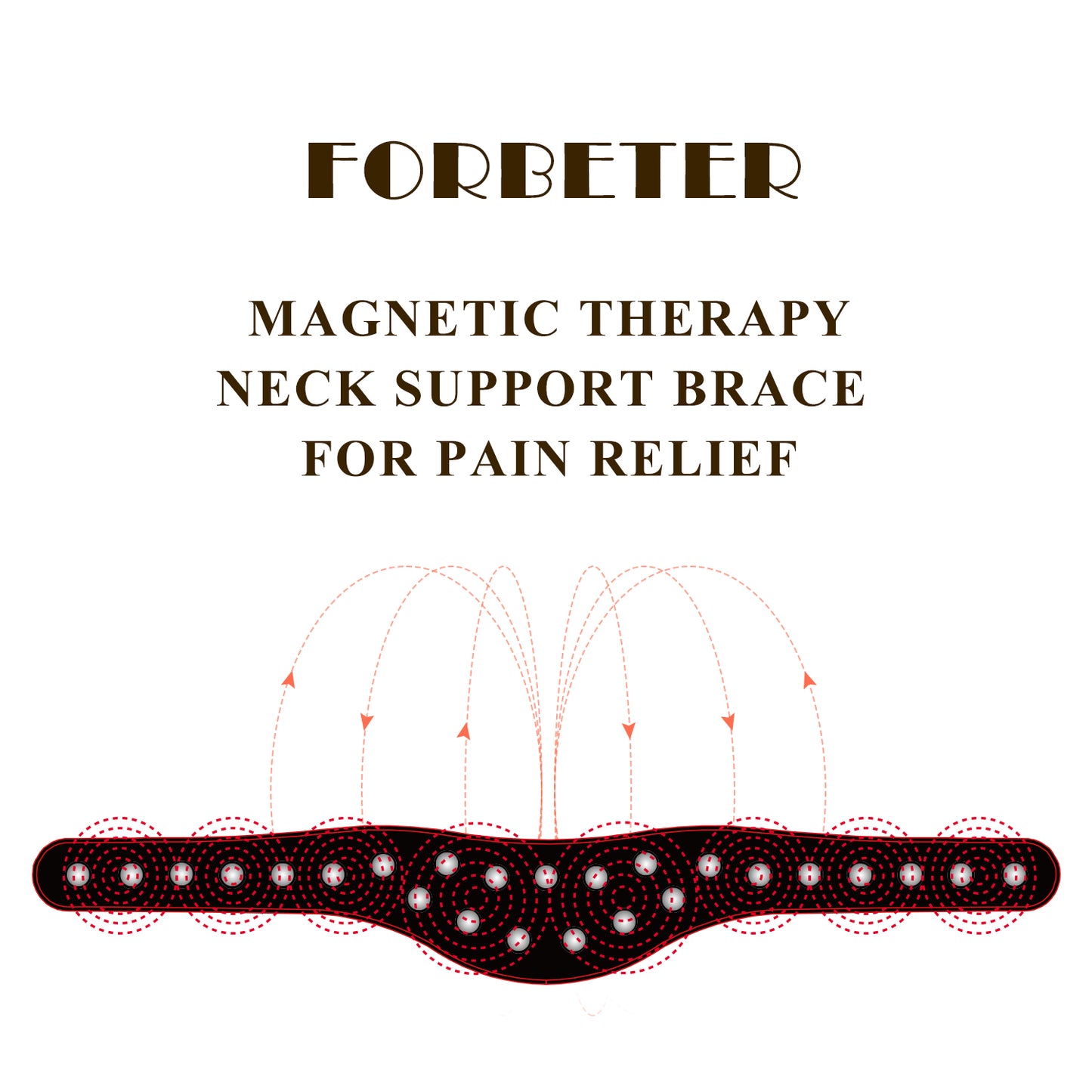 Magnetic Field Therapy Magnetic Neck Protector Neck Support Brace Go7am